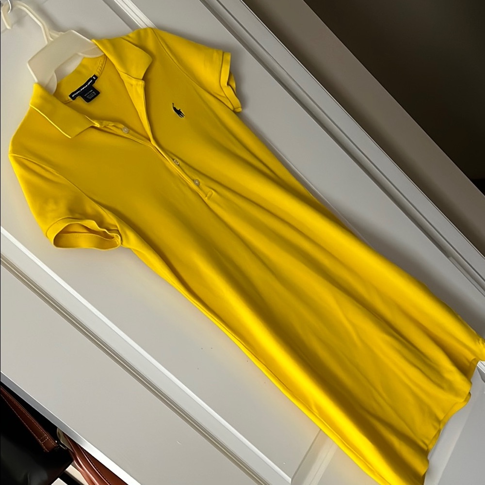 Yellow Polo Dress